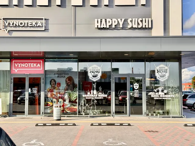 Happy sushi and coffee