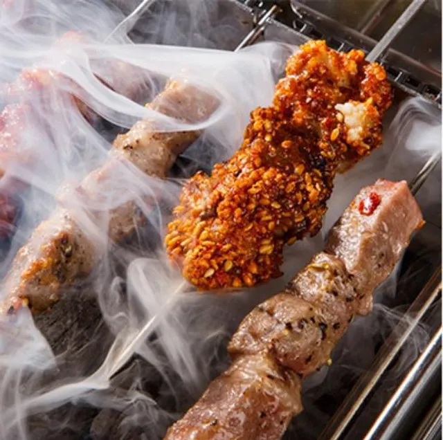 Itaewon Restaurant Taewon Lamb Skewers