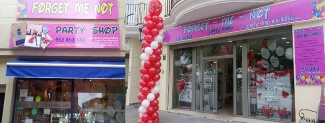 Forget Me Not Party Shops