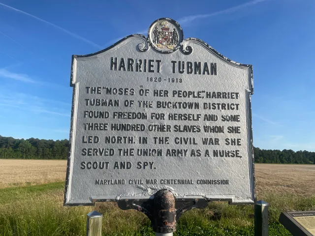 Site of Harriet Tubman Childhood Home