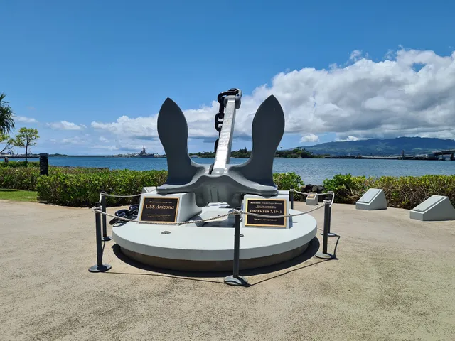 USS Arizona Anchor