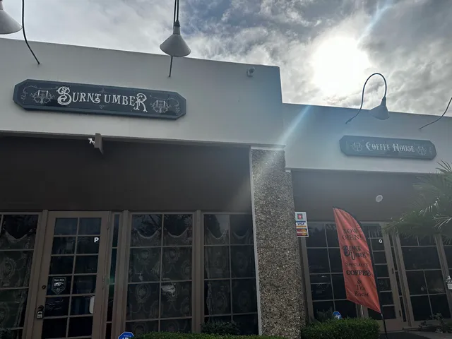 Burnt Umber Coffee ft. Petals & Poison Tea Room