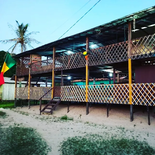 Hospedagem Pôr do Sol | Quartos e Redário na Praia do Pesqueiro em Soure