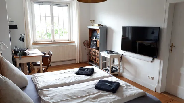 Zimmerblick Villa Dohna