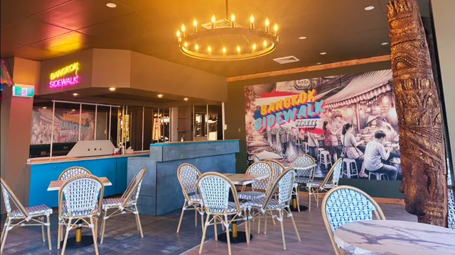 Bangkok Sidewalk Crows Nest