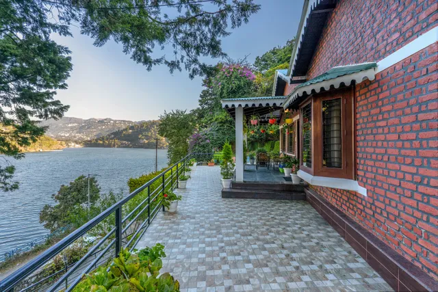 SaffronStays Gardens on the Lake Villa in Bhimtal