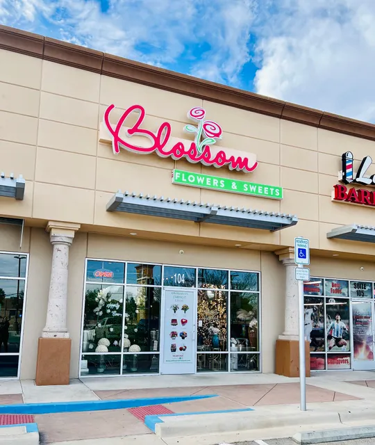 Blossom Flowers and Sweets