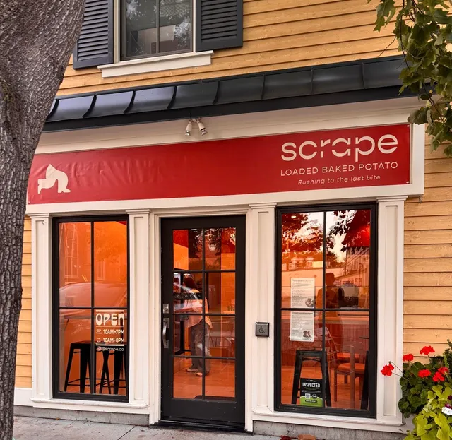 SCRAPE - Gourmet Loaded Baked Potatoes & Sweet Potato Waffles