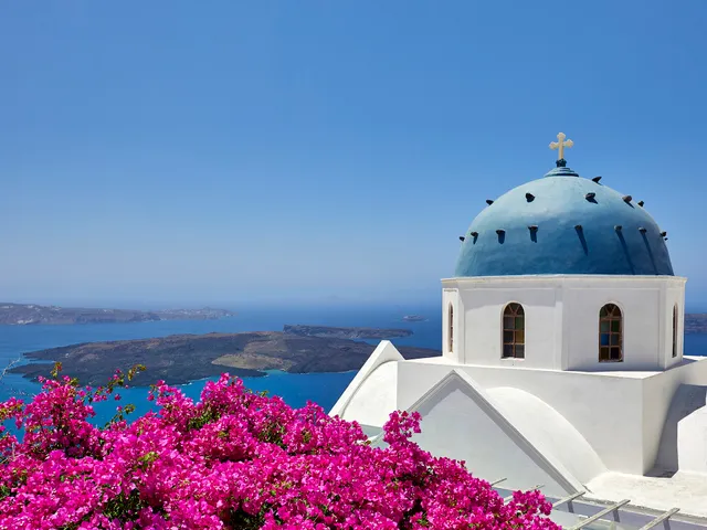 Luxury Villa Blue Dome Santorini