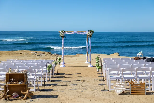 Seaside Beach Wedding San Diego