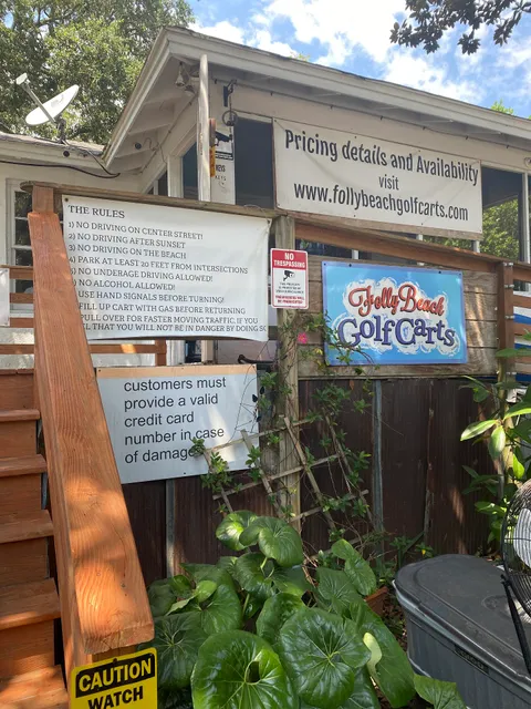 Folly Beach Golf Cart Rentals