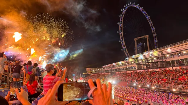 F1 Pit Building Marina Bay Street Circuit
