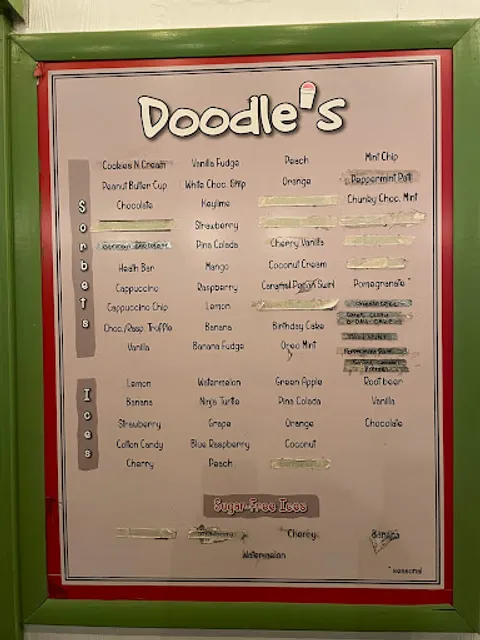 Doodles Sorbets and Italian Ice