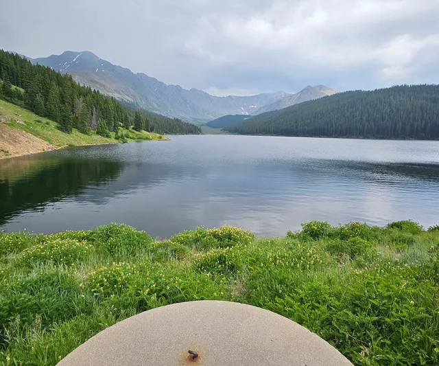 Clinton Gulch Dam Reservoir