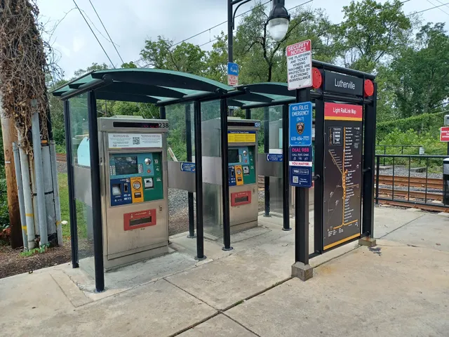 Light Rail-Lutherville Station