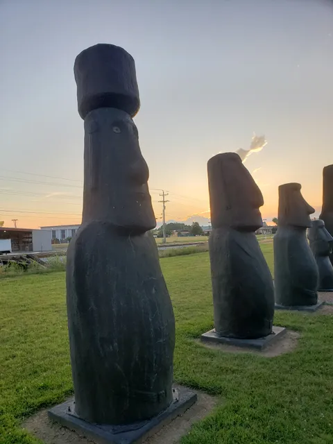 Moai statues