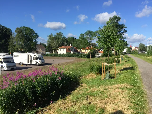 Göta kanal Ställplats Söderköping