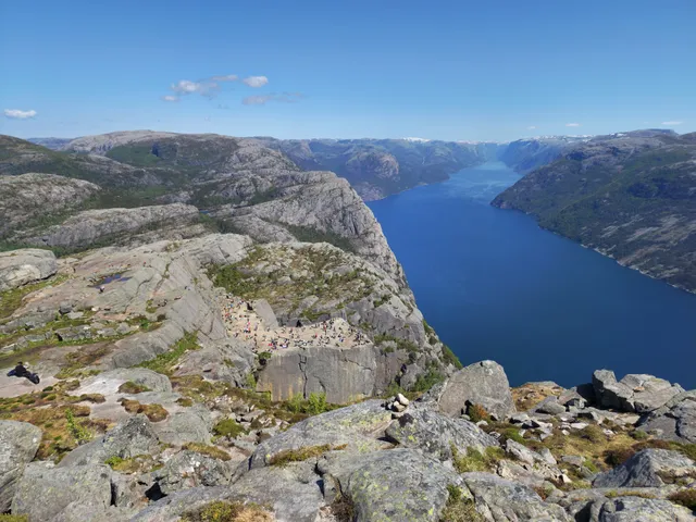 Preikestolen hiking starting point