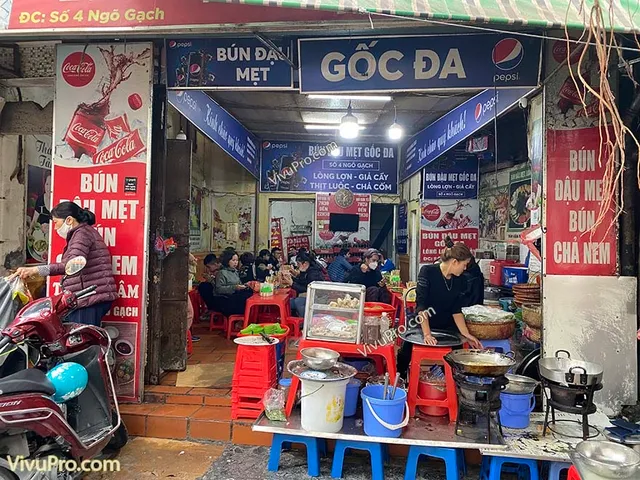 Bún đậu Gốc Đa