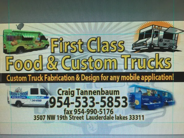 First Class Food and Custom Trucks