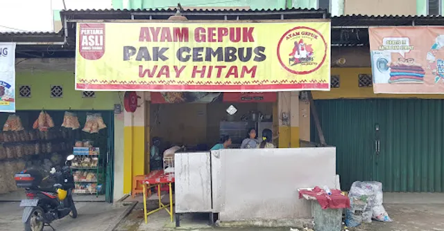 Ayam Gepuk Pak Gembus Way Hitam