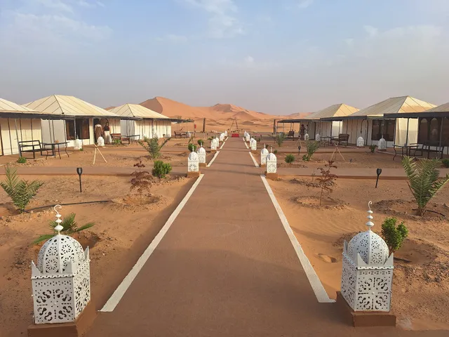 Sleeping in a Luxury Tent in Merzouga Desert