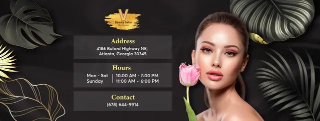 V Hair Salon & Permanent MakeUp Microblading Eyebrows Chamblee Atlanta GA