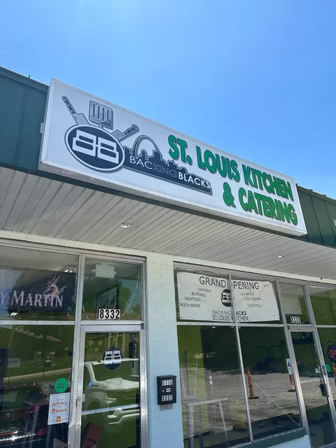 BACKING BLACKS ST LOUIS KITCHEN/BAR