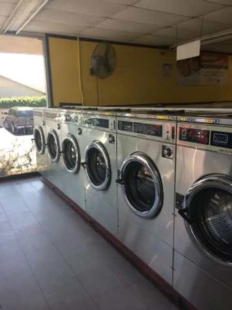 The Orange Laundry Room