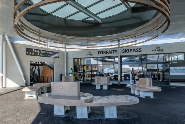 Funiculaire Bourg Saint Maurice - Les Arcs