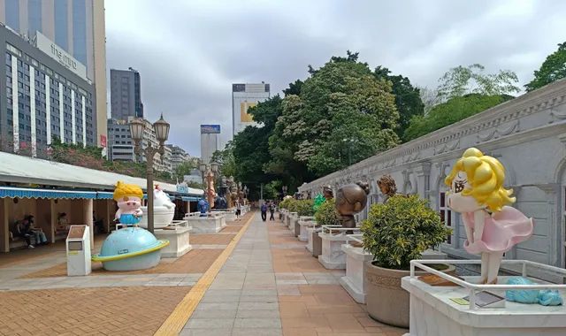 Hong Kong Avenue Of Comic Stars