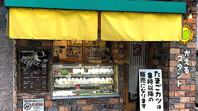 かえるスタンド