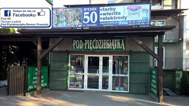 Pod Pięćdziesiątką sklep metalowo-chemiczny