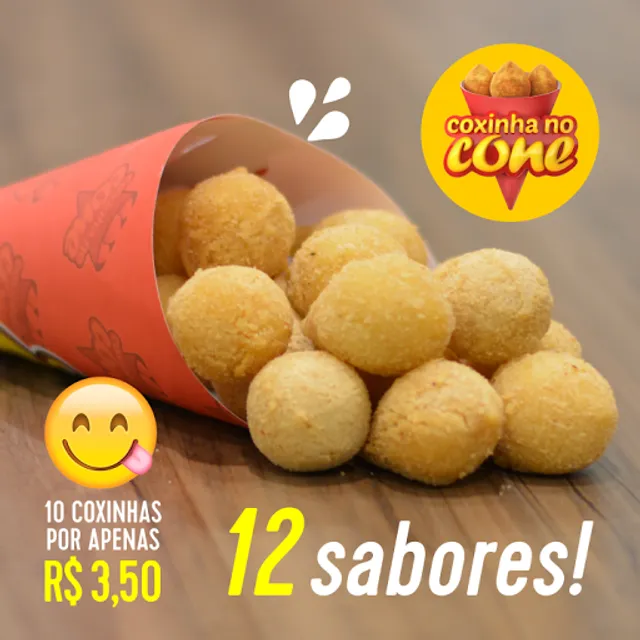 Coxinha No Cone Dom Severino
