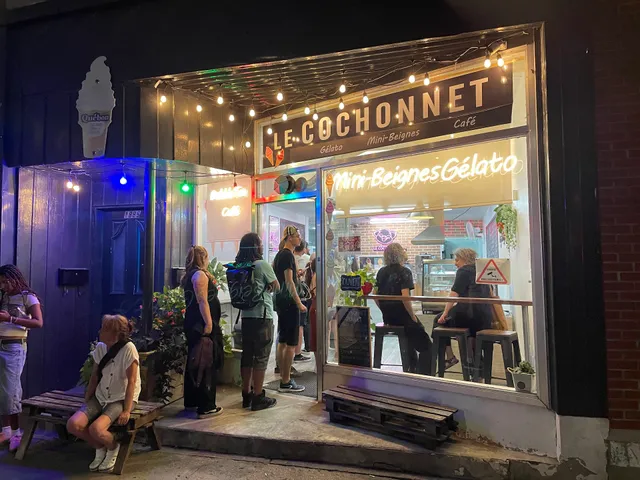 Le Cochonnet Mini-Beignets et Crème Glacé