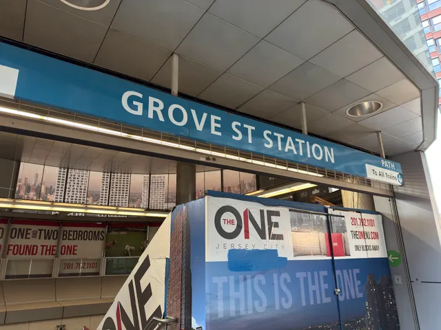 Grove Street PATH Station - Marin Blvd Entrance/Exit
