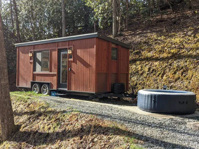Little Red Tiny Home Vacation Rental Cabin