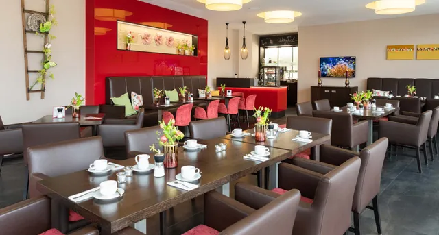 Cafe in der DEKU modelwelt