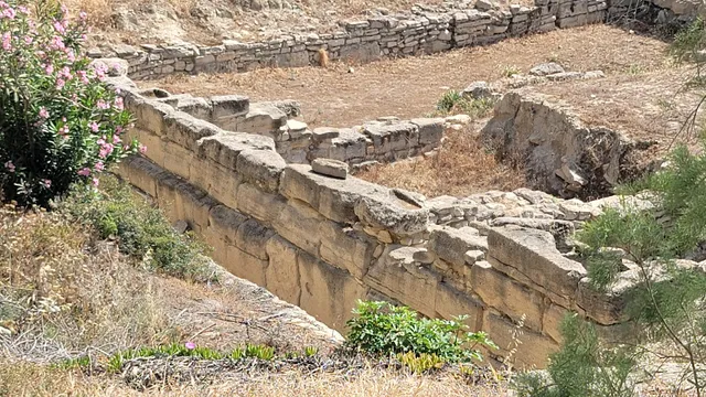 Excavations at the archaeological site of Kommos