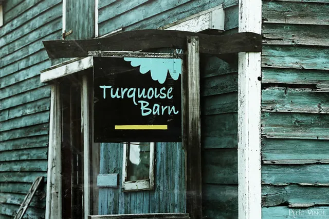 Turquoise Barn