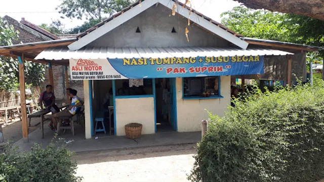 Susu Segar & Nasi Tumpang Pak Suprih