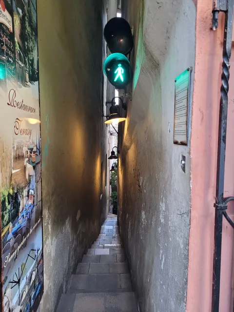 Prague's narrowest alley