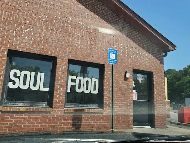 "She Did That soul food kitchen"