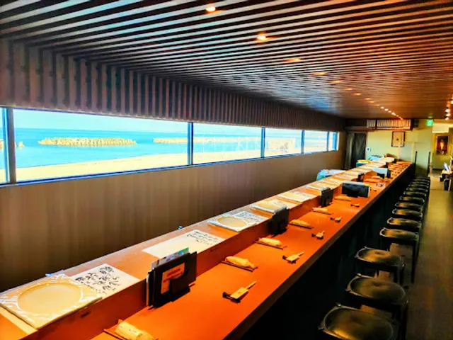 Sushi Yatai - sea view counter sushi stand