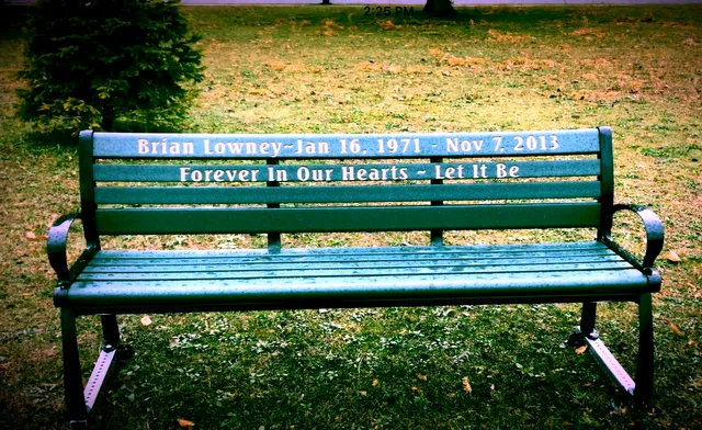Brian Lowney Memorial Bench