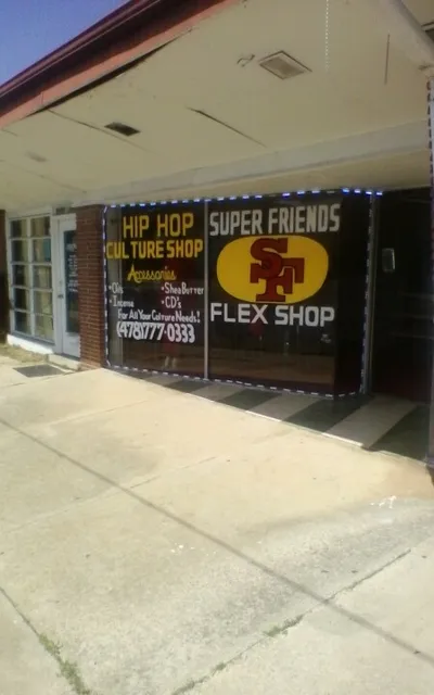 Super Friends Flex Shop