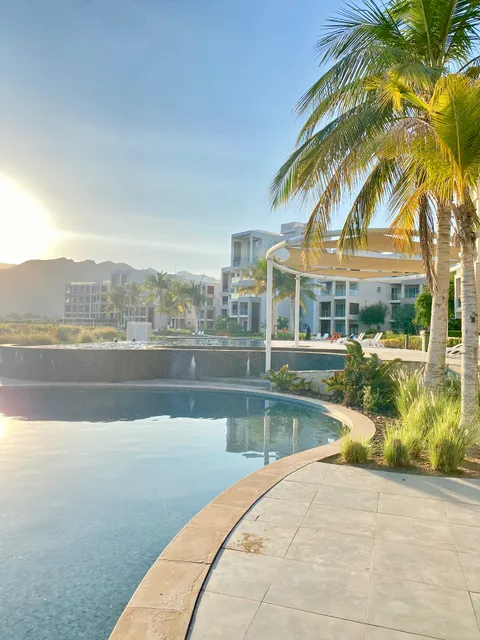 Jebel Sifah Golf Lake