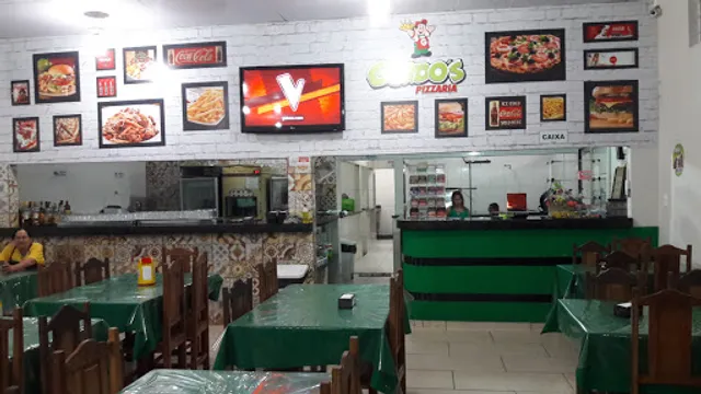 Gordo's Pizzaria e restaurante.
