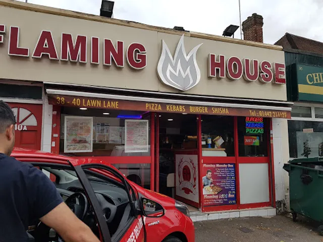 Flaming House