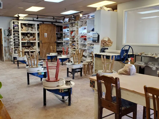 thrown elements pottery